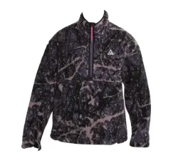 ナイキ ACG カンウェル グレイシア アノラック ハーフジップアップ フリース ダークレーズン
