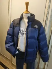 THE NORTH FACE ザノースフェイス ヌプシ ダウン ブルー / ブラックのサムネイル