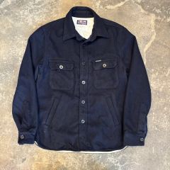 ブルーブルー CPOシャツ チャコールグレー Mサイズ 新品未使用 - メルカリ