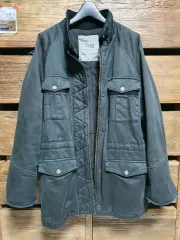 ZADIG&VOLTAIRE ザディグ・エ・ヴォルテール ヴィンテージ ウォッシュ キルティング裏地付き マウンテンパーカー ジャケット Sのサムネイル