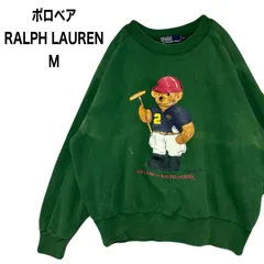 90s ラルフローレン ポロベア スウェット POLO RALPH LAUREN トレーナー Mのサムネイル