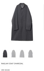 LIDNM】T/W KERSEY BALMACAAN COAT - メルカリ