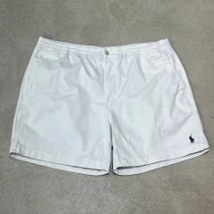 ポロラルフローレン ショートパンツ ホワイト M STRETCH CLASSIC