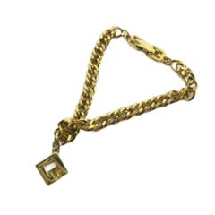 Givenchy チェーンブレスレット スクエアチャーム - メルカリ