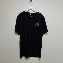 LOEWE アナグラム刺繍 半袖Tシャツ ブラック XXLサイズ - メルカリ