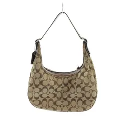 コーチ COACH 6045 シハンドバッグ トート ロゴ シグネチャー キャンバス レザー 茶 ブラウン ■GY17 /MQ