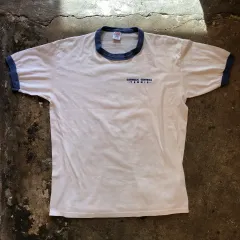 70s 90s リンガーTシャツ-L