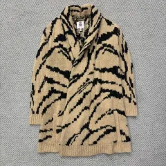 JUICY COUTURE ジューシークチュール ギャル ゼブラ ショールコート v2188のサムネイル