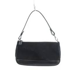 コーチ COACH 6094 ハンドバッグ キャンバス レザー シグネチャー 黒 ブラック ■GY18 /MQ