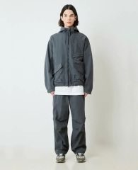 BOWWOW USAFA バウワウ リフレクタープリントスウェットパンツ L