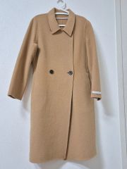 GUCCI ウールコート ベージュ ウェブストライプ104㎝〜110㎝ - メルカリ