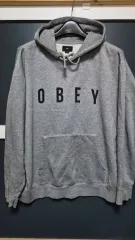L) オベイ OBEY フーディー グレーのサムネイル