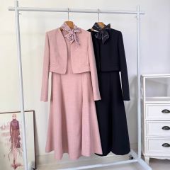 新品同様♡Reneルネ2026♡ニットワンピース ブラック 36 - メルカリ