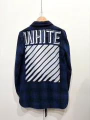 15FW オフホワイト フランネル シャツ ジャケットのサムネイル
