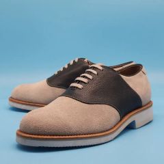 REGAL サドルシューズ バイカラーグレー×黒24センチ 美品 - メルカリ