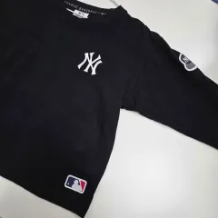 MLB ニューヨーク・ヤンキース 120 女の子 ブラック 半袖 Tシャツ