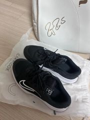 値下げ【ナダル】Nike テニスシューズ ネイビー/パープル 25cm - メルカリ