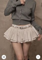 MUSINSA cancanskirtpants ivory 韓国 - メルカリ