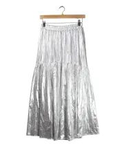 (新品) LAKOLE メタリック LOVE YOURSELF 轉 'Tear' スカート 26041704