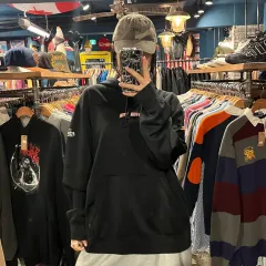 NIKE ナイキ ブラック スポーツ WHOフードTシャツ