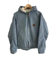 Carhartt カーハート シェルパ スキー ブルー アクティブ フード ジャケットのサムネイル