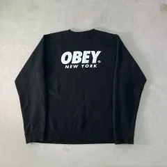 100 オベイ バックロゴ スウェットのサムネイル