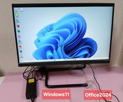 1⭕️ ディスプレイ一体型PC KAD215AIO-BK モニターにもなる - メルカリ