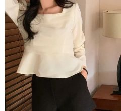 her lip to Volume Sleeve Jacquard Top - メルカリ