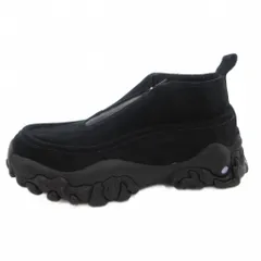 アレキサンダーマックイーン ALEXANDER MCQUEEN McQ タグ付き シューズ スニーカー スエード ジップアップ Vibramソール ローカット 41 黒 ブラック /FF