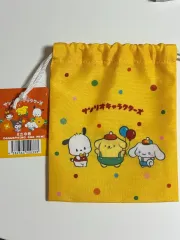 サンリオキャラクターズ ミニ巾着バッグ イエロー