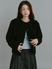 極美品】最終価格 PERNA ボリュームスリーブアウター ブラック - メルカリ