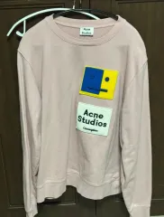 Acne Studios アクネストゥディオズ デニム パッチ スウェット ピンクのサムネイル