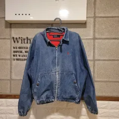 ポロラルフローレン 80s 日本版 デニム スイングトップ M