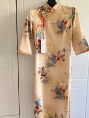 Peony BRAND 牡丹牌 上海製 花柄 ゴールドレディース 34 - メルカリ