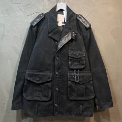 9K335-47 DIESEL ディーゼル テーラードジャケット 黒 M - メルカリ
