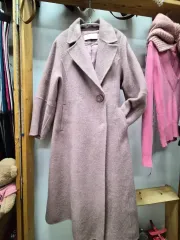 ジゴット カシミア バルーン 立体 ハンドメイド ロングコート