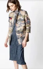 ZADIG&VOLTAIRE ザディグ・エ・ヴォルテール カモフラ マウンテンパーカーのサムネイル