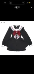 Secret Honey シークレットハニー レイ レースヨーク セーラーカラー セットアップ 長袖 ブラック ボルドー レッド