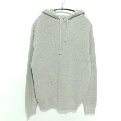 BAMBOO SHOOTS サーマル 後付けパーカー グレー LARGE 日本製 - メルカリ