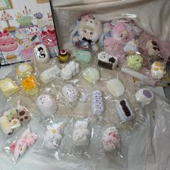 最終値下げ】スクイーズ まとめ売り ミニチュア ぬいぐるみ 布団