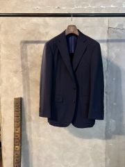LARDINI 新型EASY WEAR ネイビーホップサックジャケット - メルカリ