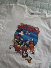 ユニクロ Disney ミッキーマウス 半袖 Tシャツ ユニセックス