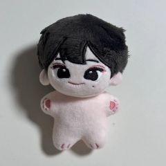 あみぐるみ　ピンクつなぎの男の子(値下げ中) あみぐるみ ピンクつなぎの男の子(値下げ中) - メルカリ