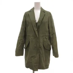 B&Y ユナイテッドアローズ BEAUTY&YOUTH ビューティー&ユース ハーフコート ジャケット ジップアップ S カーキ /JS ■GY60