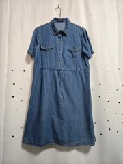 アルマーニエクスチェンジ デニム ワンピース DRESS S インディゴ