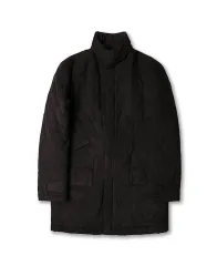 コルネリアーニ Corneliani ダーク ブラウン スウェード キルティング ハーフ コートのサムネイル