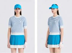 レディースゴルフウェア GFORE（ジーフォア） ニット半袖セットアップ