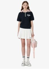 美品】EIMY GOLF heart スカーフ トップス スカートセット - メルカリ