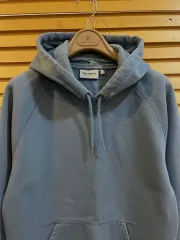 Carhartt カーハート メンズ IN ブルー フード付きTシャツ コットンTシャツ