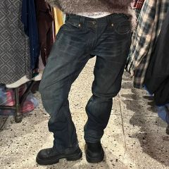 レア Pledge Lee 泥加工デニム ブラックステッチ 36111 サイズS - メルカリ